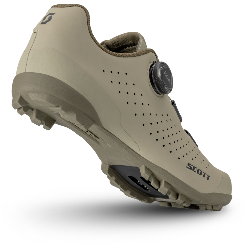 Scott Gravel Pro Men's Gravel Road Shoes - Beige/Brown-1