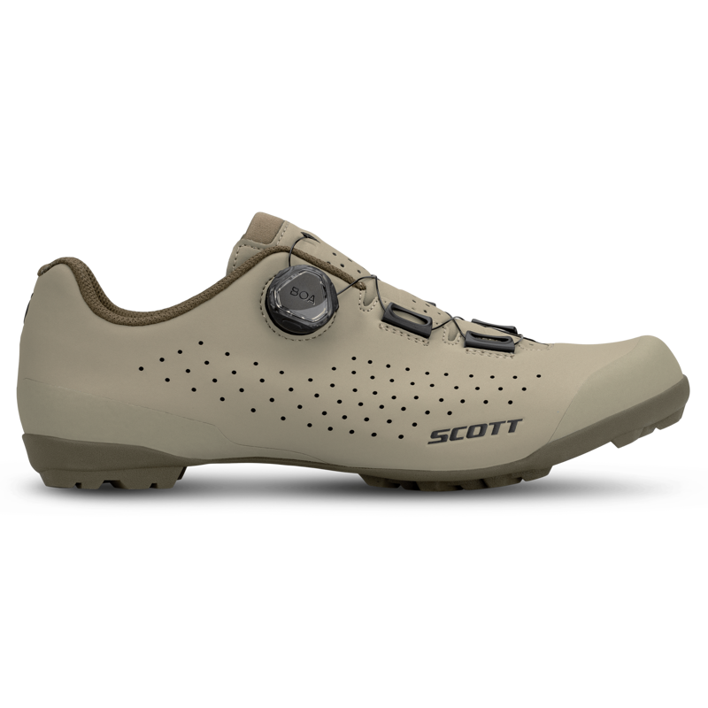 Scott Gravel Pro Men's Gravel Road Shoes - Beige/Brown-2
