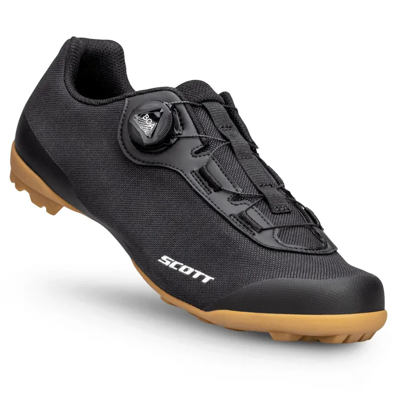 Scott Gravel Pro Men's Gravel Road Shoes - Black Matt/White