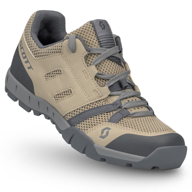 Scott Sport Crus-R Women's MTB Shoes - Dust Beige/Dark Grey