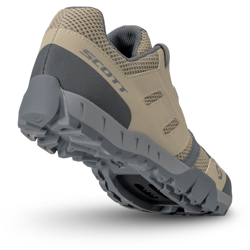 Scott Sport Crus-R Women's MTB Shoes - Dust Beige/Dark Grey-1