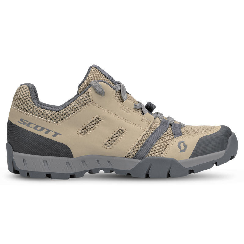 Scott Sport Crus-R Women's MTB Shoes - Dust Beige/Dark Grey-2