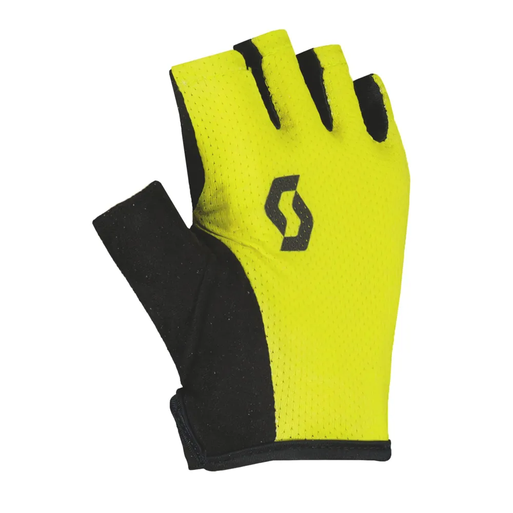 uPRISE Bikes Scott Junior Aspect Sport Cycling Mitts - Sulphur Yellow/Black | Price match, 365 day return s, 18-Month Warranty, Finance Available & Free UK Delivery