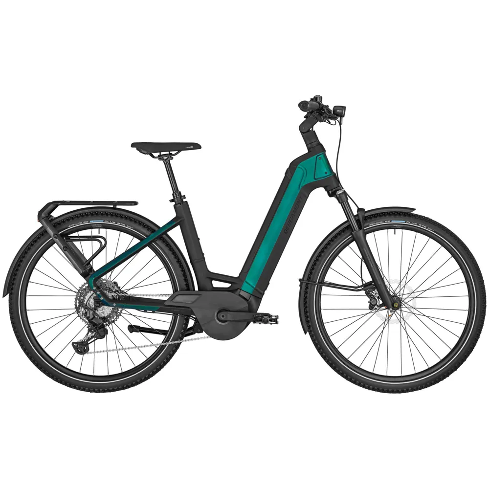 uPRISE Bikes Bergamont E-Ville SUV Elite 2025 Electric Hybrid Bike - Shiny Turquoise | Price match, 365 day return s, 18-Month Warranty, Finance Available & Free UK Delivery