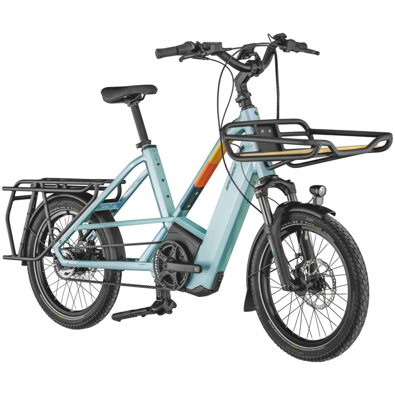 Bergamont Hans-E LT 2025 Electric Hybrid Bike - Shiny Glazy Blue-1