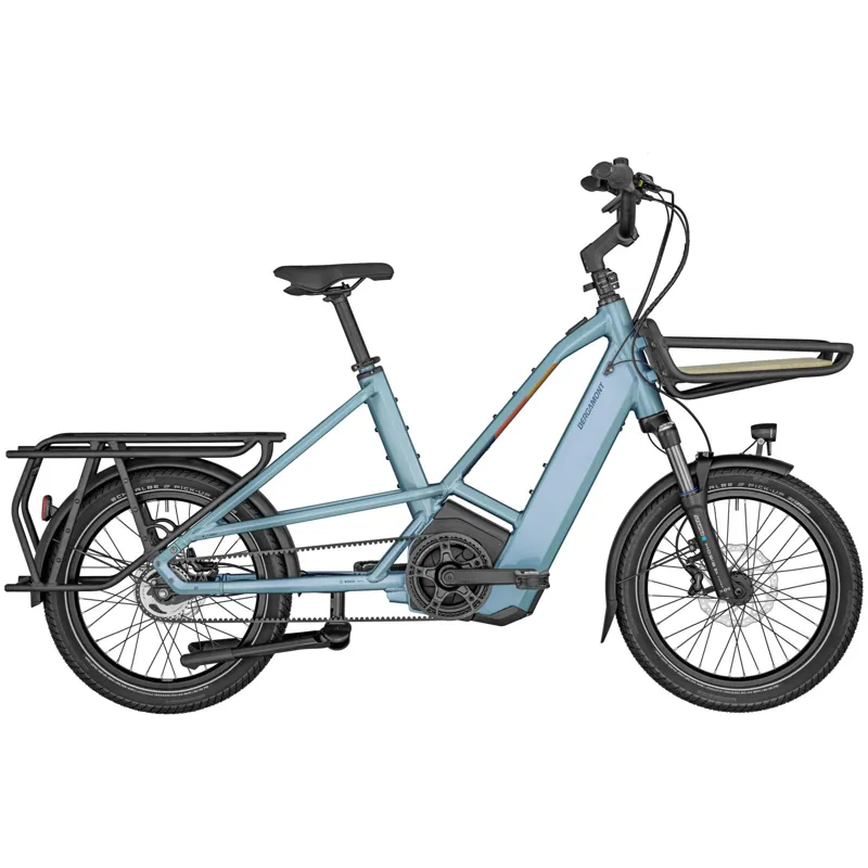 Bergamont Hans-E LT 2025 Electric Hybrid Bike - Shiny Glazy Blue-2