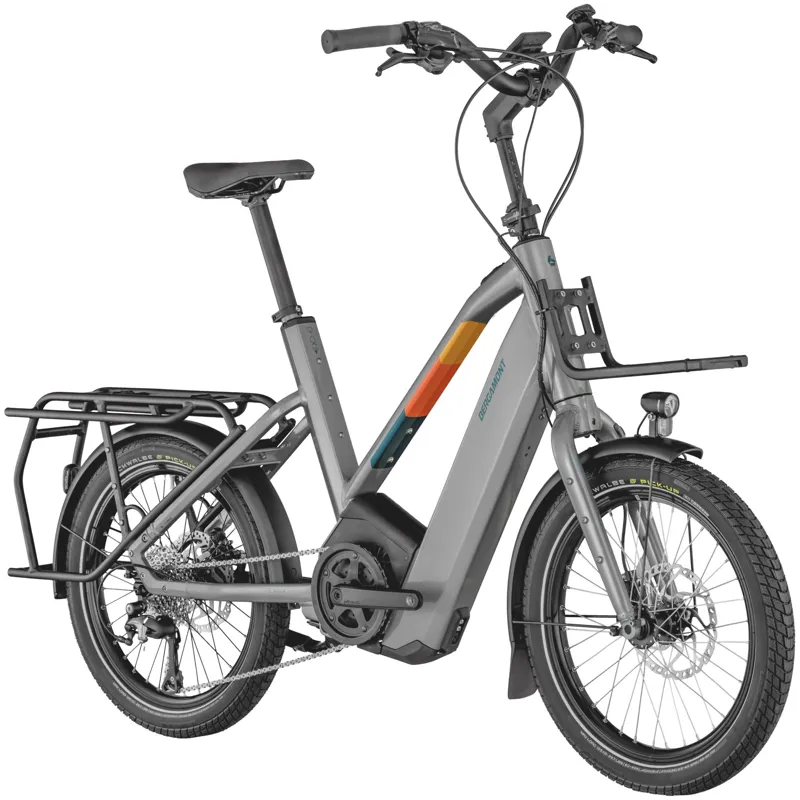 Bergamont Hans- E 2024 Electric Hybrid Bike - Shiny Mortar Grey-1