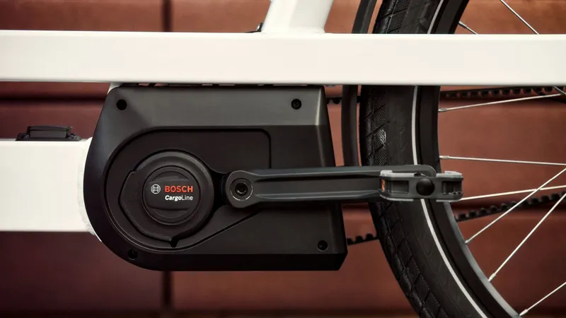 Bergamont E-Cargoville LJ Elite 2025 Electric Cargo Bike - shiny white-5