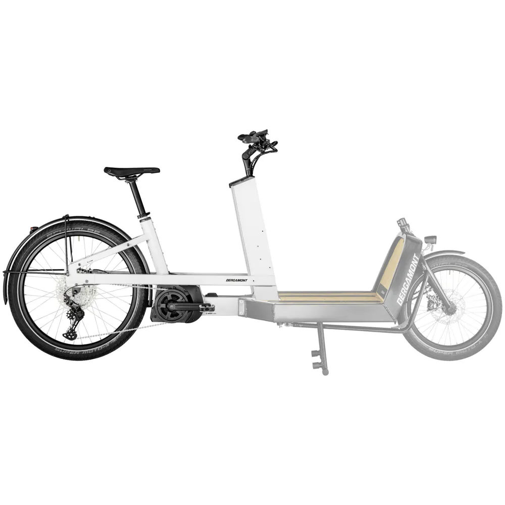 uPRISE Bikes Bergamont E-Cargoville LJ Edition 2025 Electric Cargo Bike - Shiny White | Price match, 365 day return s, 18-Month Warranty, Finance Available & Free UK Delivery