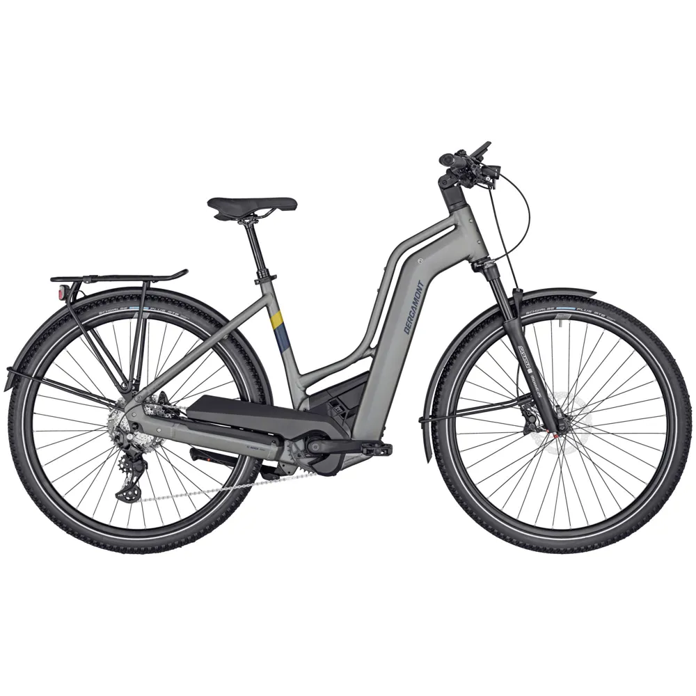 uPRISE Bikes Bergamont E-Horizon Premium SUV Amsterdam 2025 Electric Bike - Silver | Price match, 365 day return s, 18-Month Warranty, Finance Available & Free UK Delivery