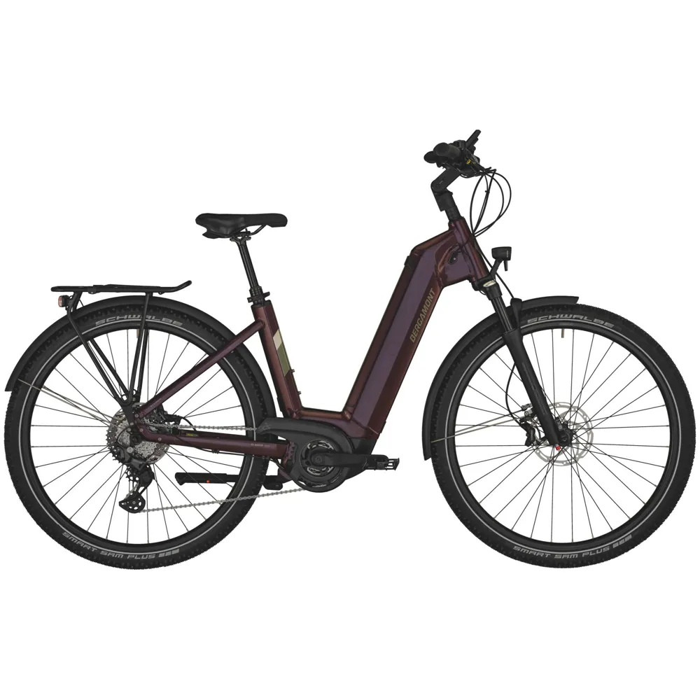uPRISE Bikes Bergamont E-Horizon SUV 6 Wave 2025 Electric Bike - Aubergine Red | Price match, 365 day return s, 18-Month Warranty, Finance Available & Free UK Delivery