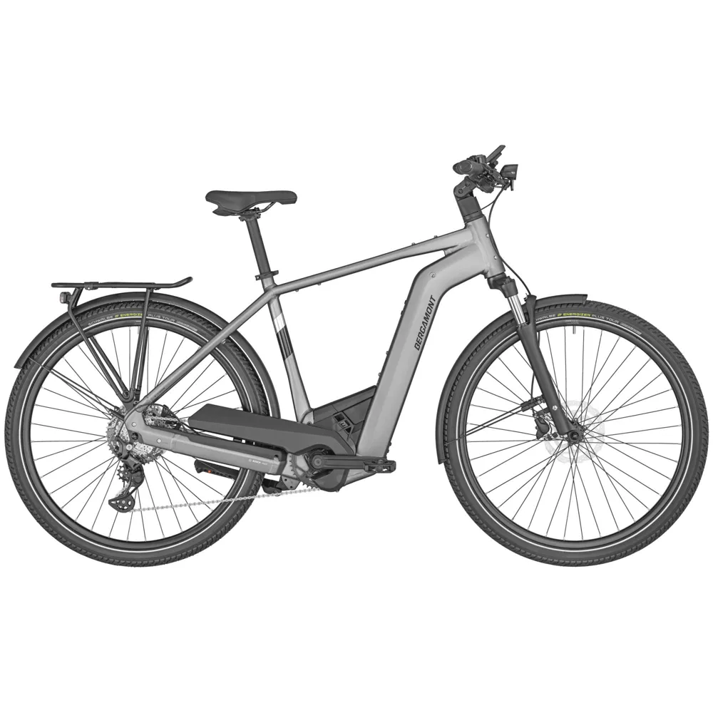 uPRISE Bikes Bergamont E-Horizon Sport 6 Gent 2025 Electric Bike - Silver | Price match, 365 day return s, 18-Month Warranty, Finance Available & Free UK Delivery