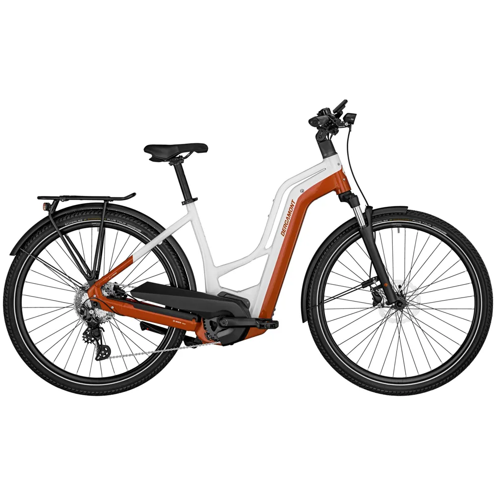 uPRISE Bikes Bergamont E-Horizon Edition LTD Amsterdam 2025 Electric Bike - White/Orange | Price match, 365 day return s, 18-Month Warranty, Finance Available & Free UK Delivery