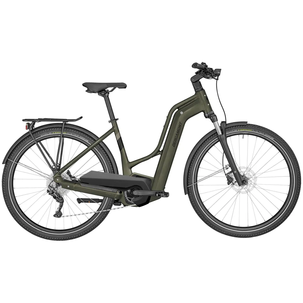 uPRISE Bikes Bergamont E-Horizon Edition 5 Amsterdam 2025 Electric Bike - khaki green | Price match, 365 day return s, 18-Month Warranty, Finance Available & Free UK Delivery