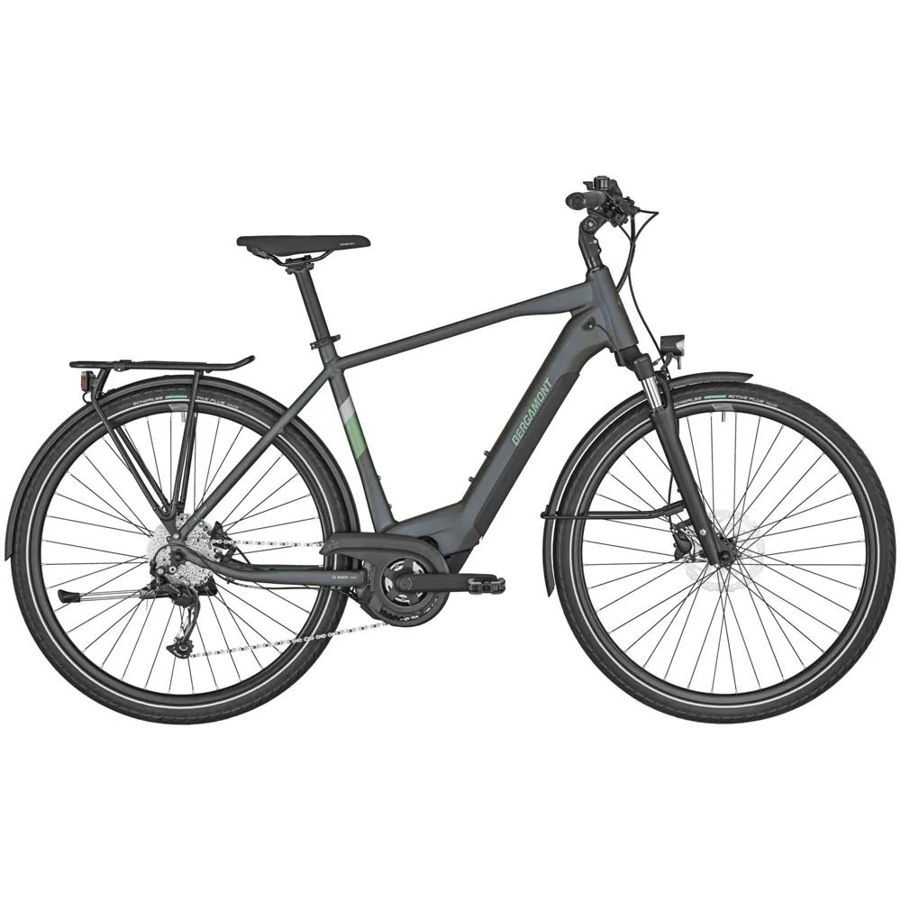 uPRISE Bikes Bergamont E-Horizon Tour 5 Gent 2025 Electric Bike - Matt Bluish Grey | Price match, 365 day return s, 18-Month Warranty, Finance Available & Free UK Delivery