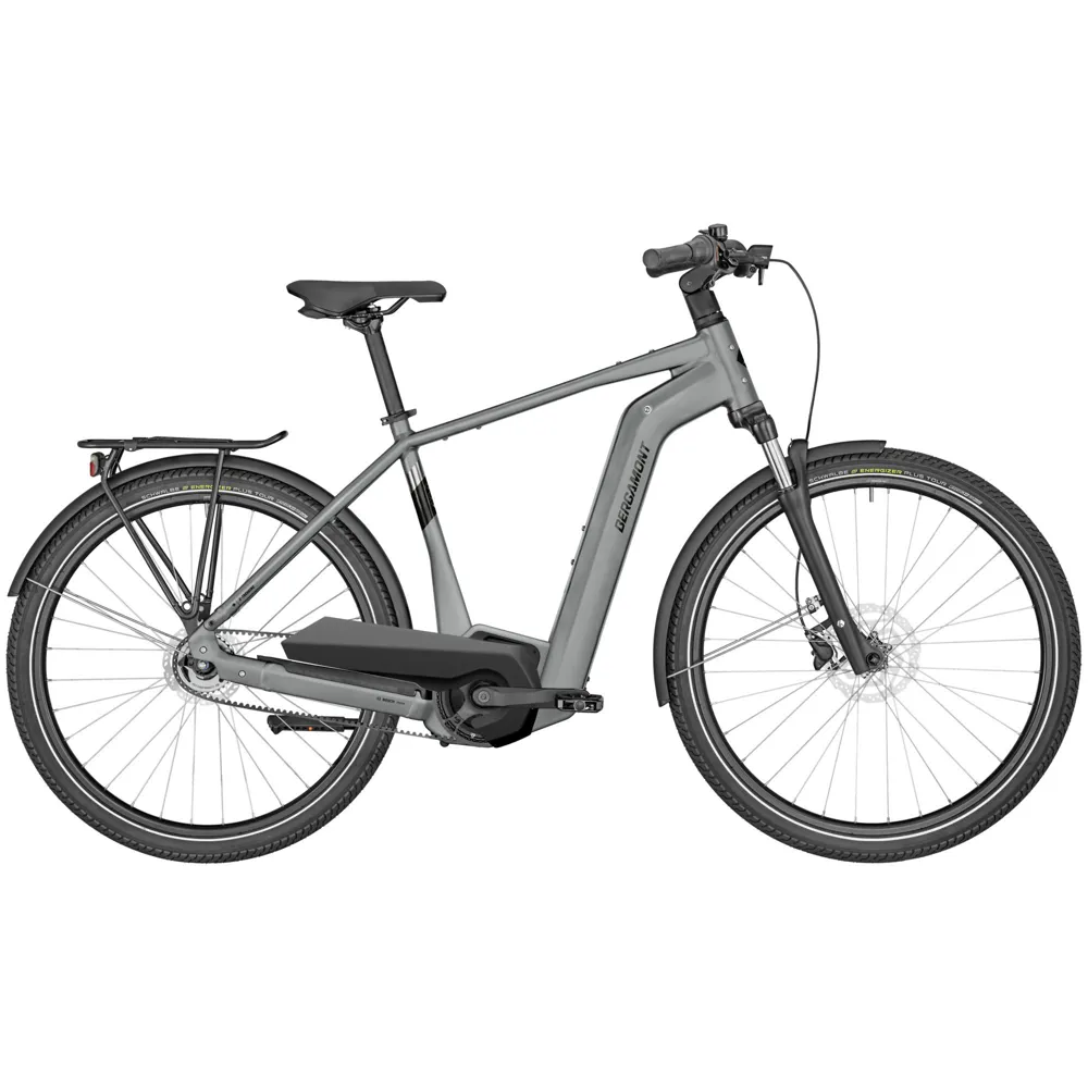 uPRISE Bikes Bergamont E-Horizon N5e FH Belt Gent 2025 Electric Bike - Titanium | Price match, 365 day return s, 18-Month Warranty, Finance Available & Free UK Delivery