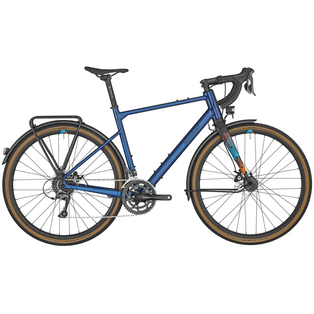 uPRISE Bikes Bergamont Grandurance RD 3 2025 Gravel Road Bike - Mirror Blue | Price match, 365 day return s, 18-Month Warranty, Finance Available & Free UK Delivery