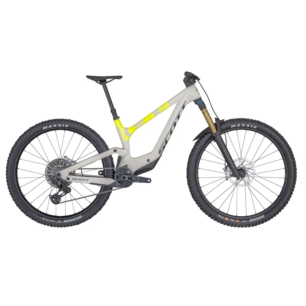 uPRISE Bikes Scott Ransom 900 RC 29er 2025 Full Suspension MTB - Beige/Sulphur | Price match, 365 day return s, 18-Month Warranty, Finance Available & Free UK Delivery