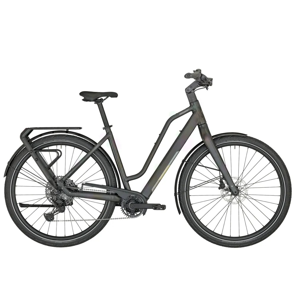 uPRISE Bikes Bergamont E-Vitess Elite Amsterdam 2025 Electric Hybrid Bike - Black | Price match, 365 day return s, 18-Month Warranty, Finance Available & Free UK Delivery
