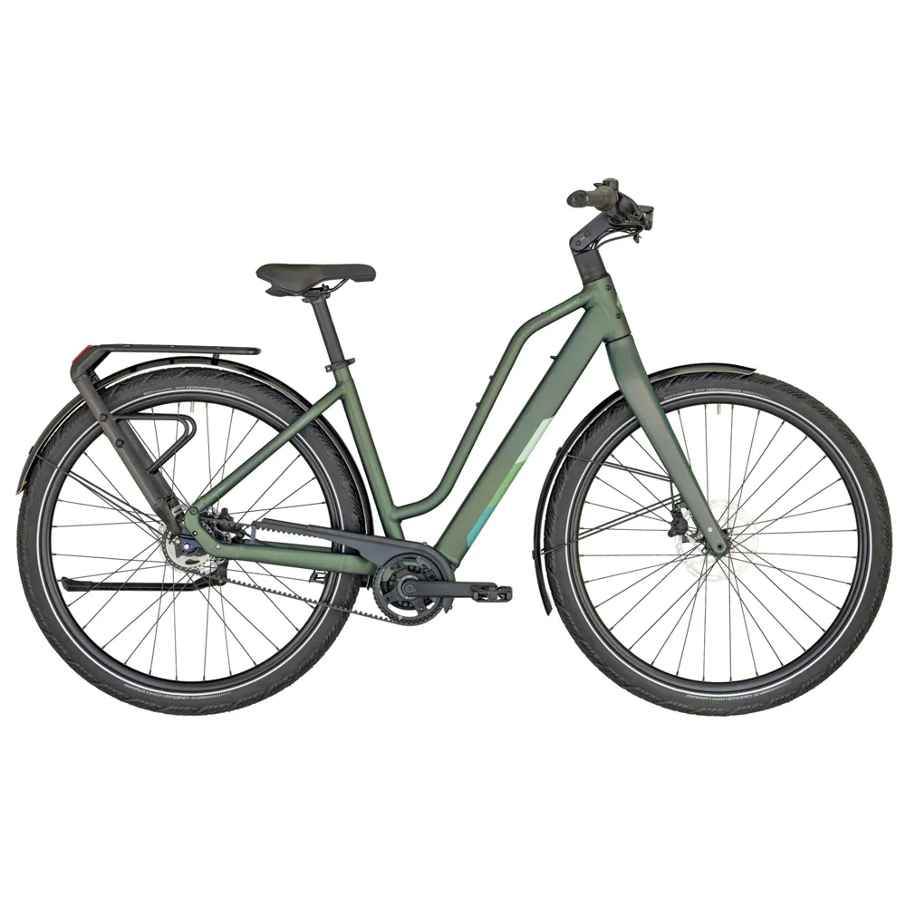 uPRISE Bikes Bergamont E-Vitess Expert Amsterdam 2025 Electric Hybrid Bike - Green | Price match, 365 day return s, 18-Month Warranty, Finance Available & Free UK Delivery