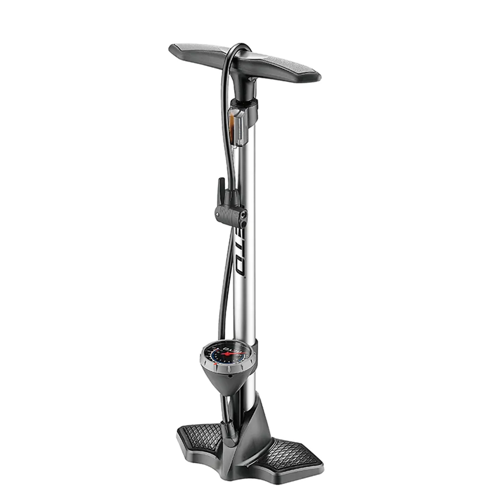 uPRISE Bikes Beto CMP155AG7 25 inch Alloy Track Pump with Gauge - 160psi | Price match, 365 day return s, 18-Month Warranty, Finance Available & Free UK Delivery