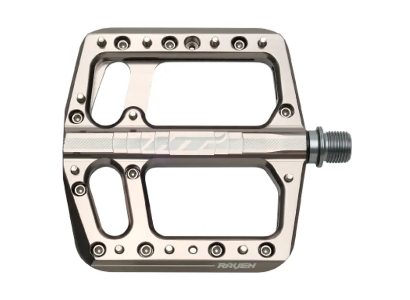 HT Components Raven Flat MTB Pedals - Grey