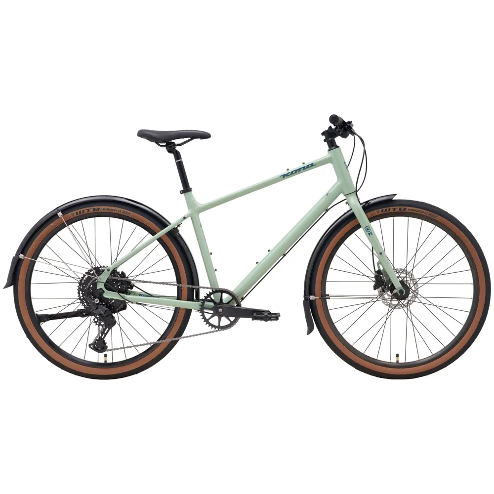 uPRISE Bikes Kona Dew DL 2025 Hybrid Bike - Gloss Jade | Price match, 365 day return s, 18-Month Warranty, Finance Available & Free UK Delivery