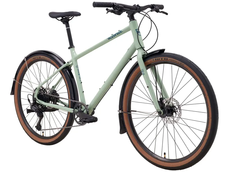 Kona Dew DL 2025 Hybrid Bike - Gloss Jade-1