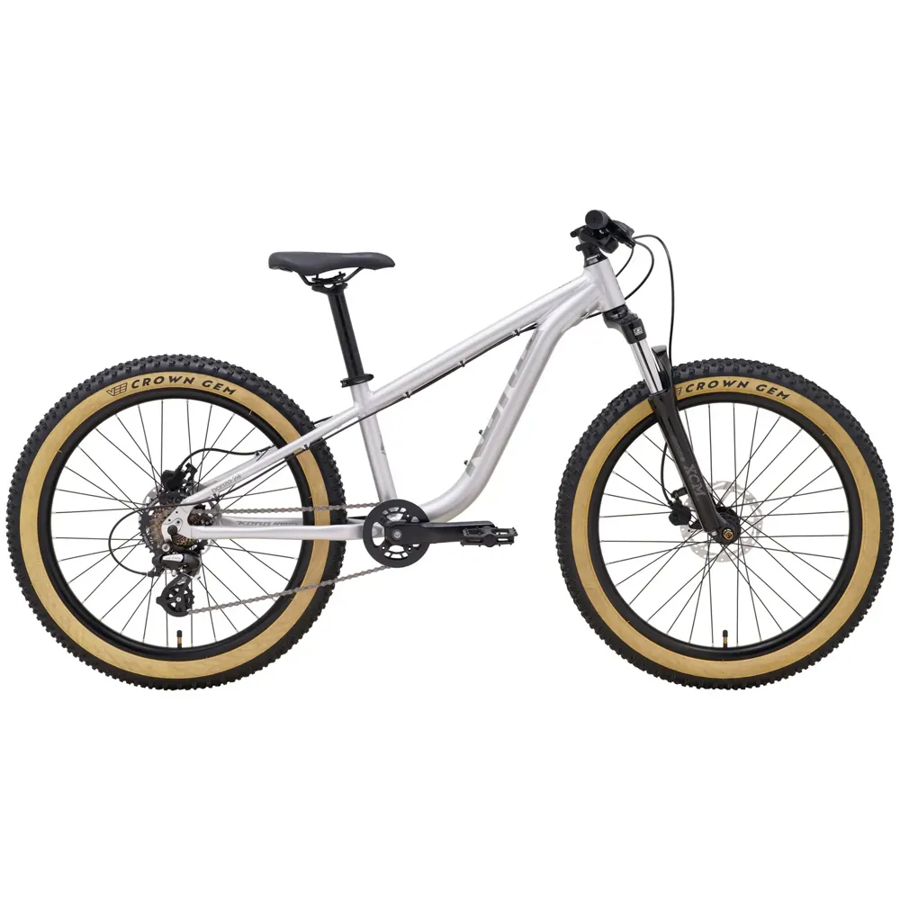 uPRISE Bikes Kona Honzo 24w 2026 Kids Mountain Bike - Faux Chrome | Price match, 365 day returns, 18-Month Warranty, Finance Available & Free UK Delivery