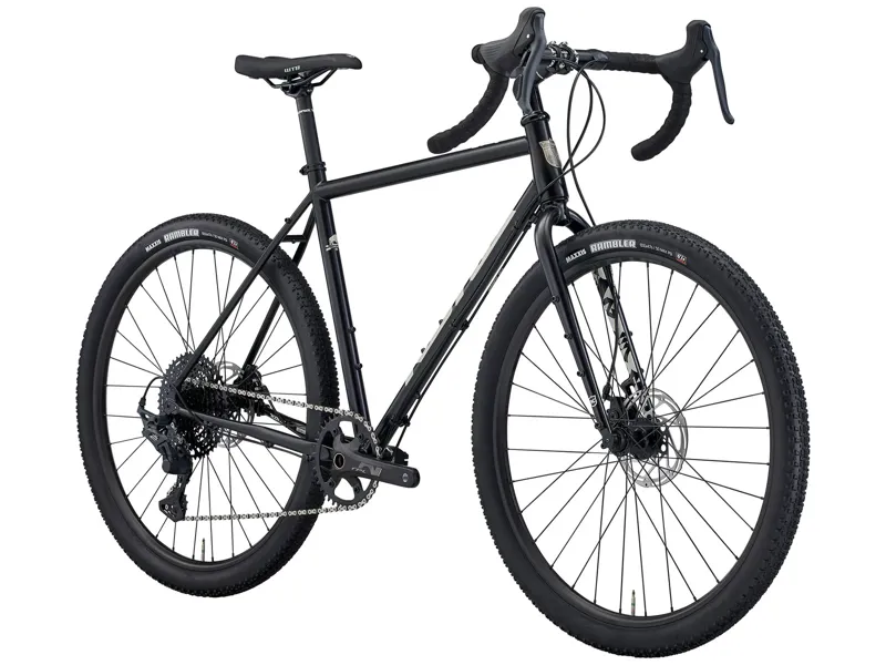 Kona Rove 2025 Gravel Road Bike - Metallic Black-1