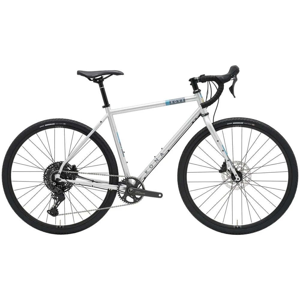 uPRISE Bikes Kona Rove 2026 Gravel Road Bike - Faux Chrome | Price match, 365 day returns, 18-Month Warranty, Finance Available & Free UK Delivery