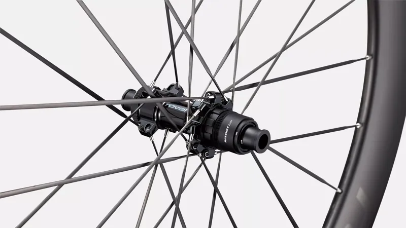 Specialized Roval Rapide Sprint CLX Rear Road Wheel - Carbon/Black-2