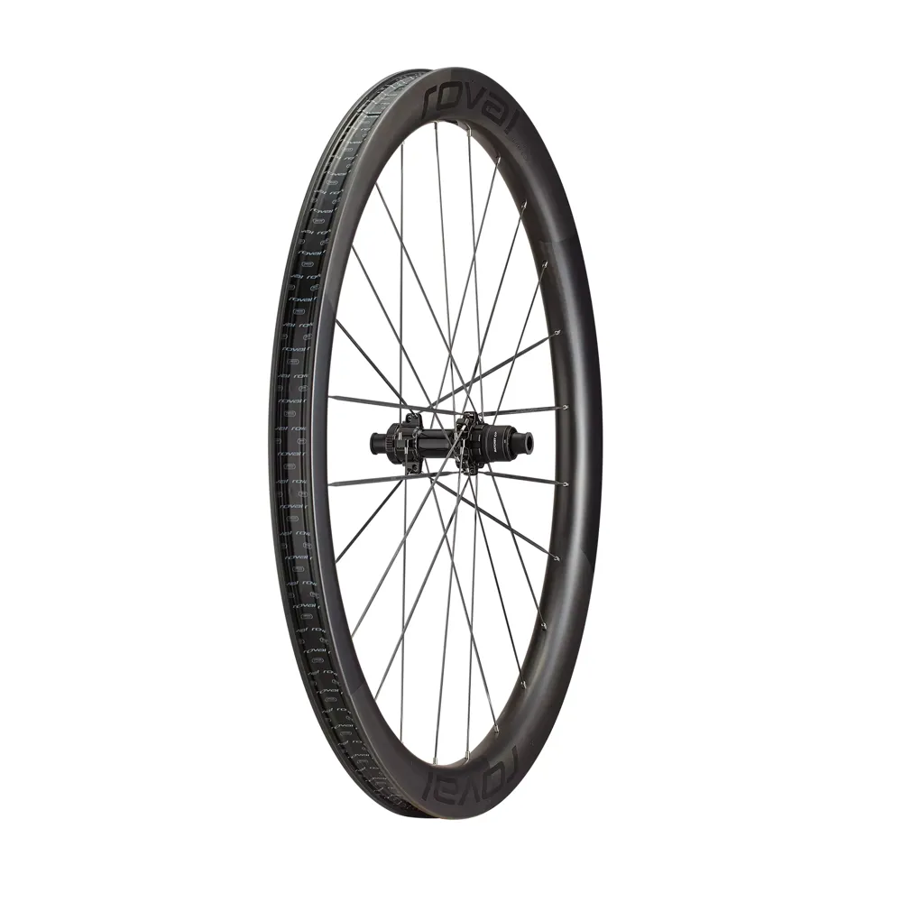 uPRISE Bikes Specialized Roval Terra Aero CLX 700c Gravel Rear Wheel - Carbon/Black | Price match, 365 day returns, 18-Month Warranty, Finance Available & Free UK Delivery