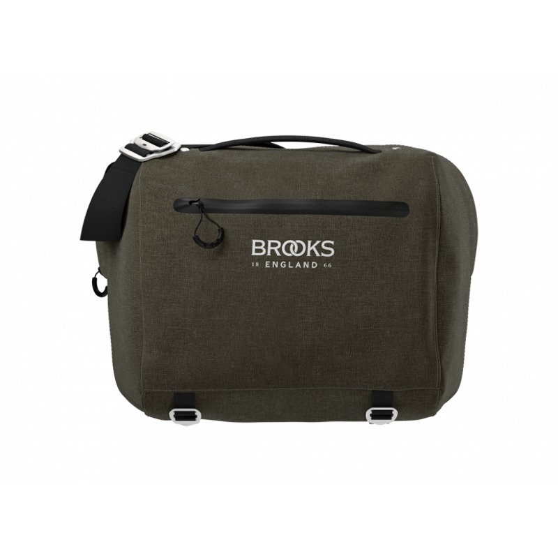 Brooks Scape Compact Handlebar Bag - 10L - Mud Green-1