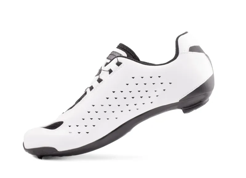 Lake CX177 Road Shoes - White/Black-2