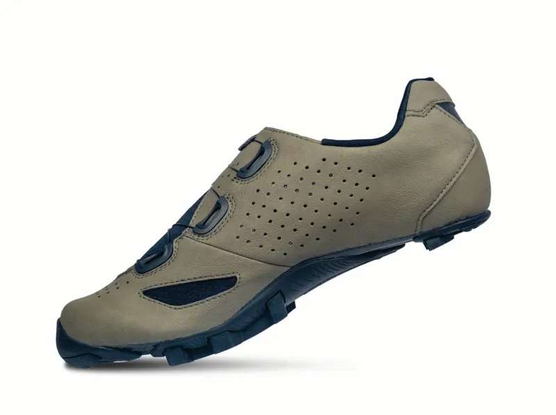 Lake MX239 Clipped Gravel Shoes - Stone/Black Microfiber-2