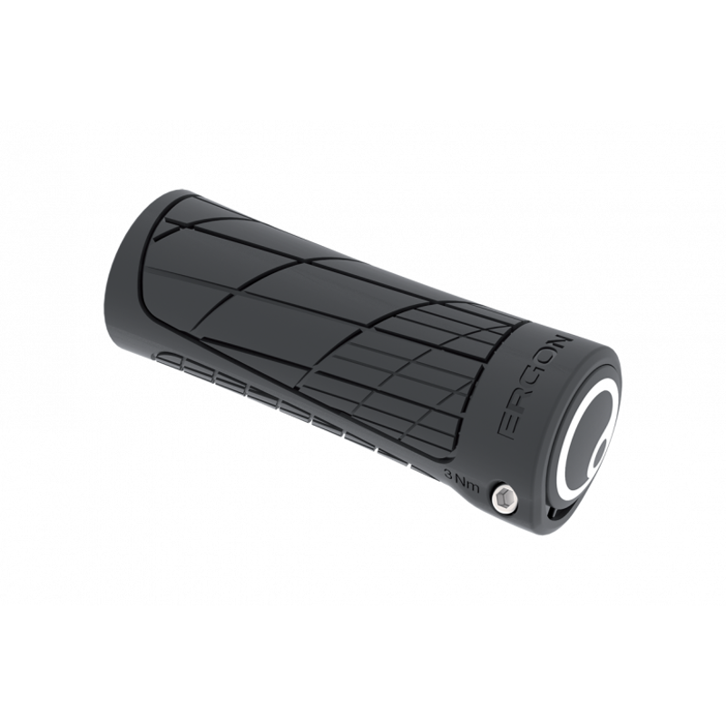 Ergon GA2 Single Gripshift MTB Grips - Black