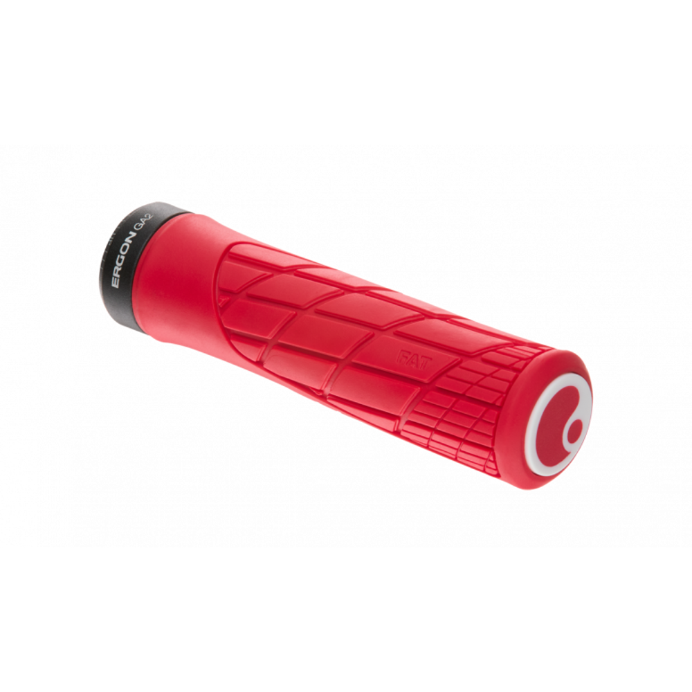 uPRISE Bikes Ergon GA2 Fat Standard MTB Grips - Red | Price match, 365 day returns, 18-Month Warranty, Finance Available & Free UK Delivery