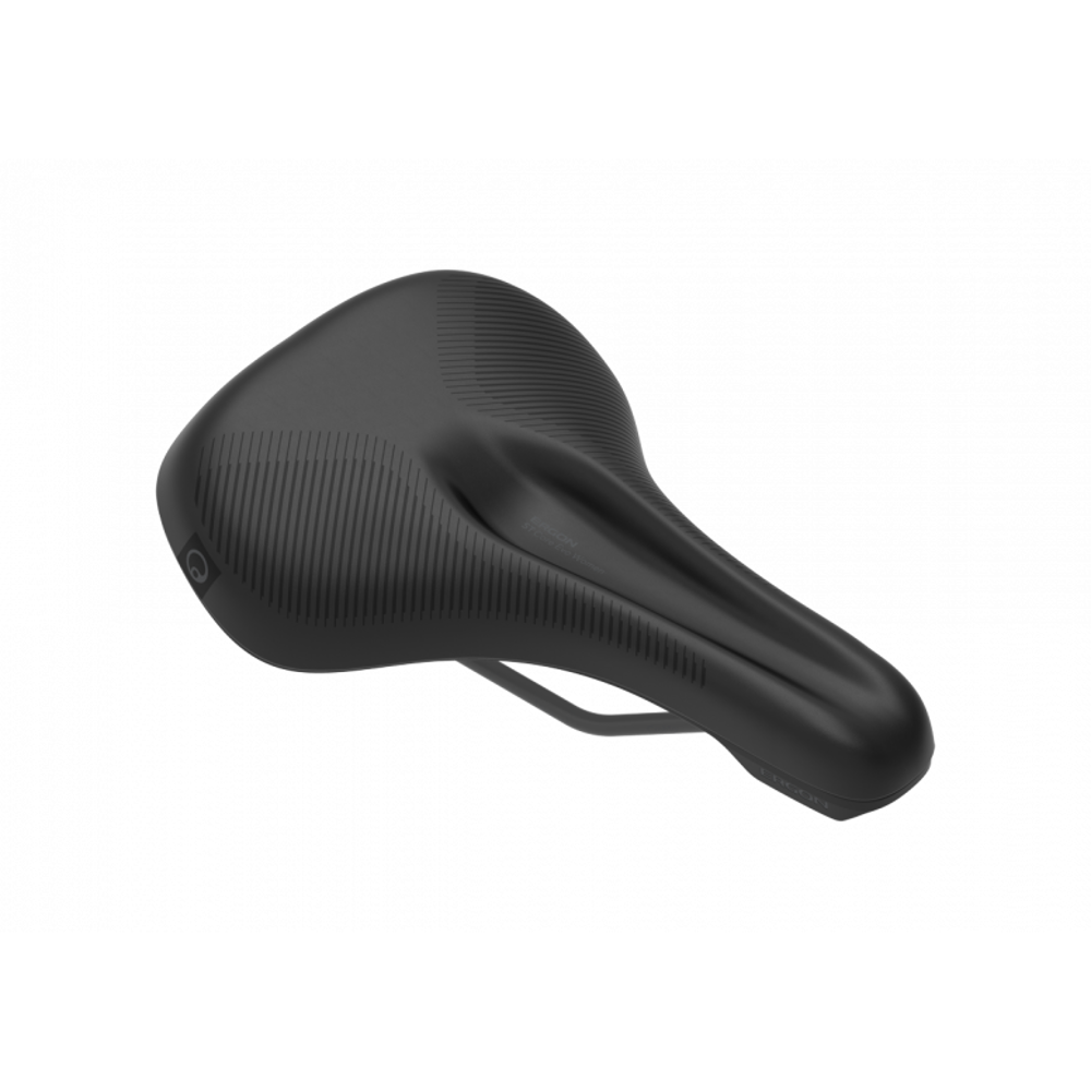 uPRISE Bikes Ergon ST Core EVO Women's Saddle - Black/Grey | Price match, 365 day returns, 18-Month Warranty, Finance Available & Free UK Delivery