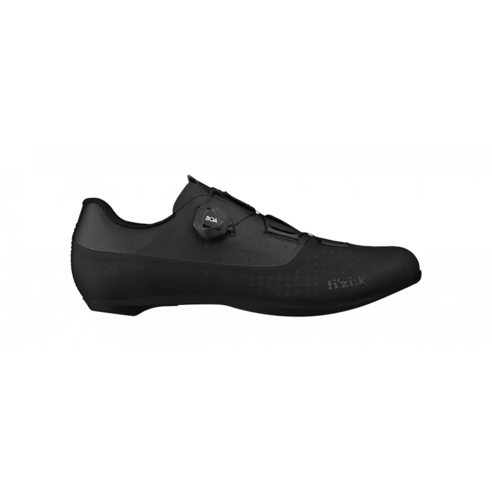 uPRISE Bikes Fizik R4 Tempo Overcurve Wide Road Shoes - Black | Price match, 365 day return s, 18-Month Warranty, Finance Available & Free UK Delivery