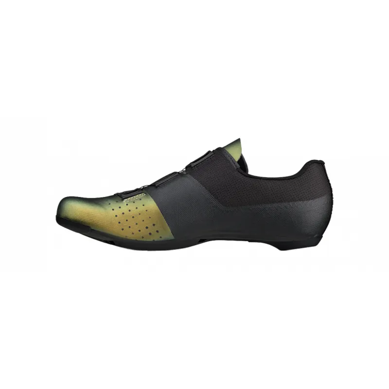 Fizik R4 Tempo Overcurve Wide Road Shoes - Iridescent Green/Black-1