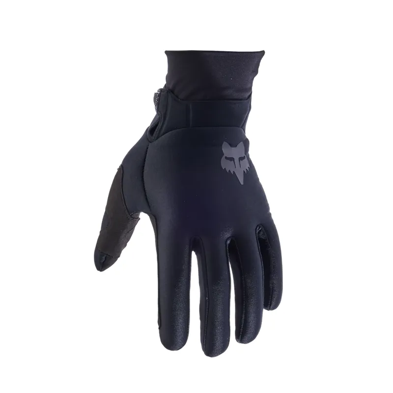 Fox Defend Thermo Long Finger Gloves - Black