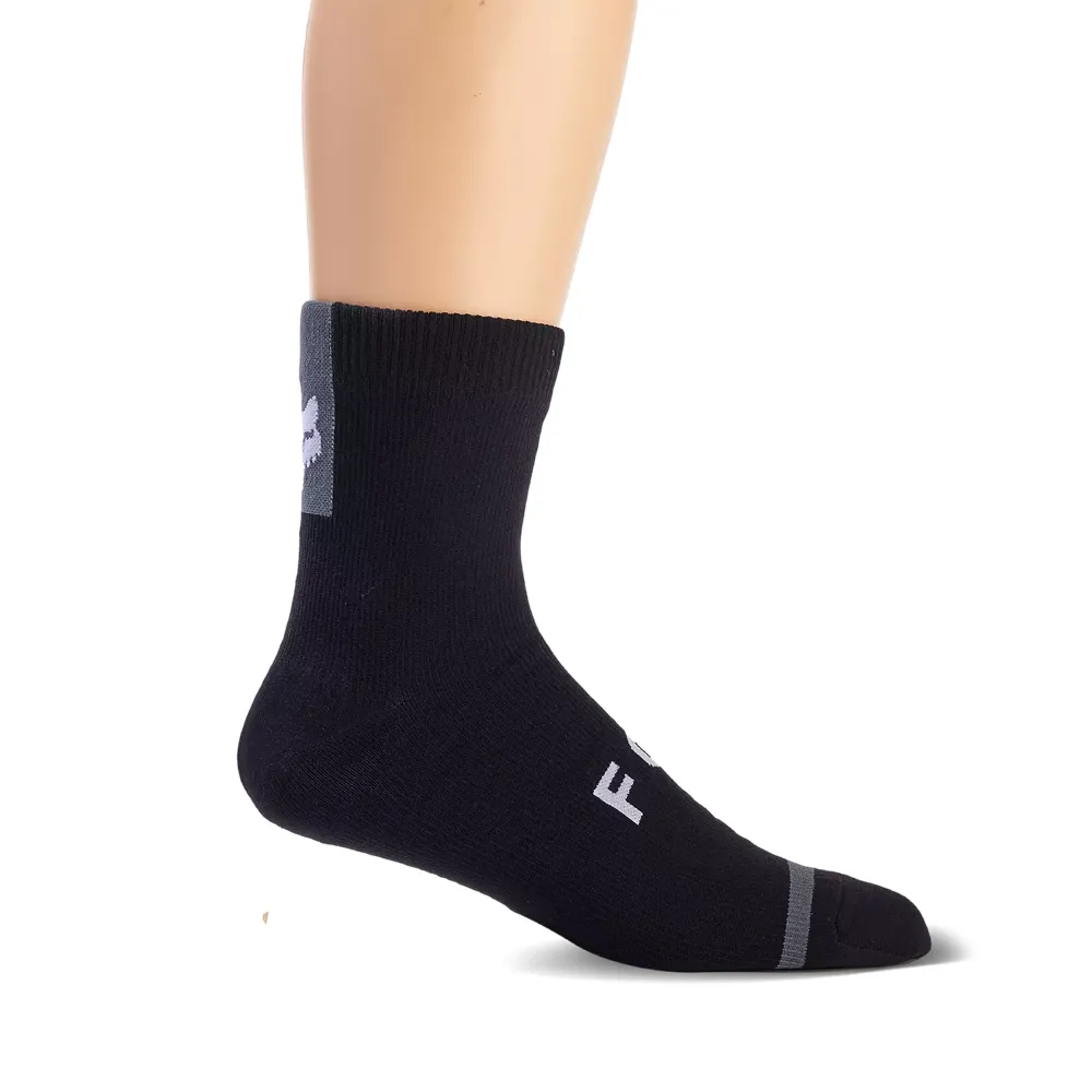 uPRISE Bikes Fox Clothing Fox Defend Waterproof Socks - Black | Price match, 365 day return s, 18-Month Warranty, Finance Available & Free UK Delivery