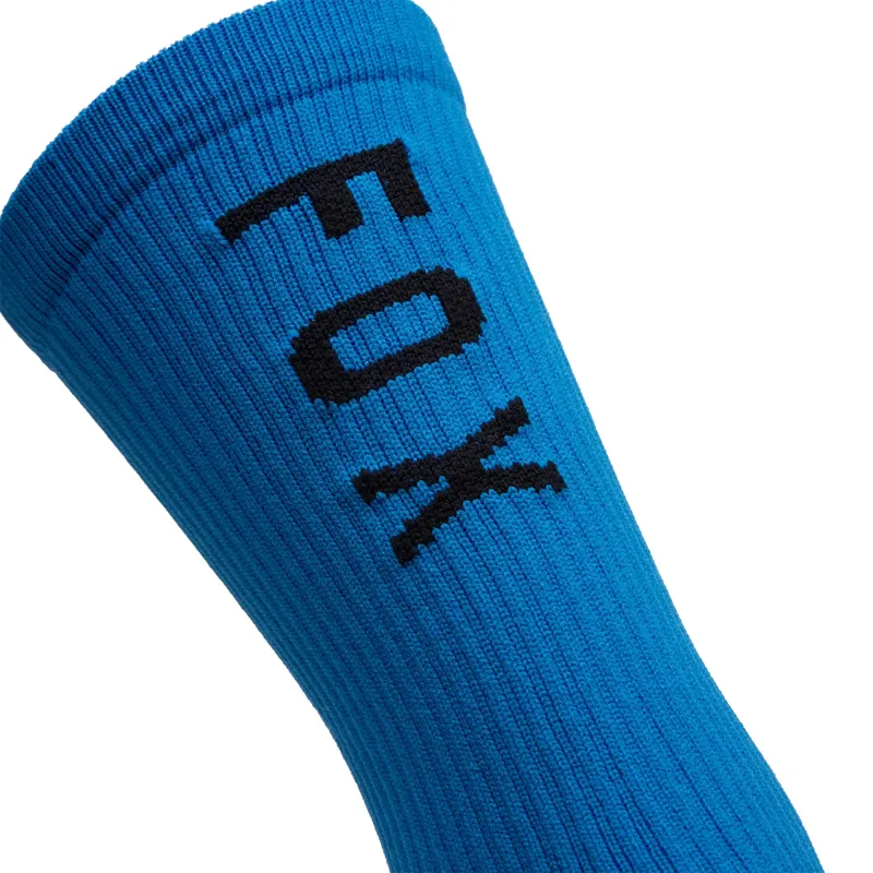 Fox 8 Inch Ranger Sock - Blue Jewel-1