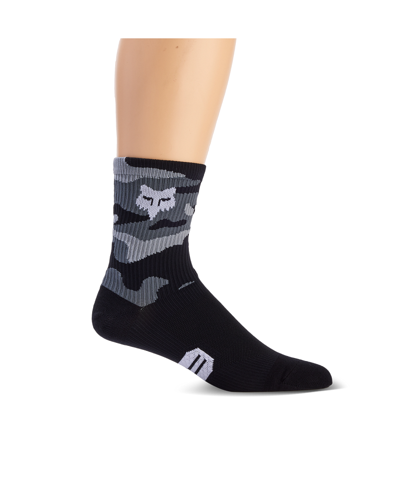 Fox Clothing 6 Inch Ranger Socks - Black/Camo
