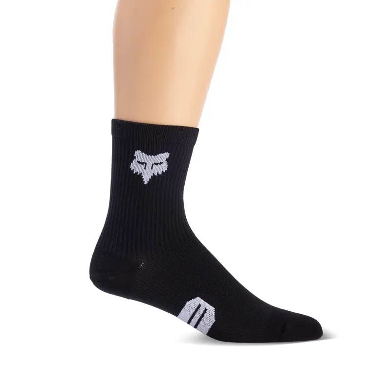 Fox Clothing 6 Inch Ranger Socks - Black