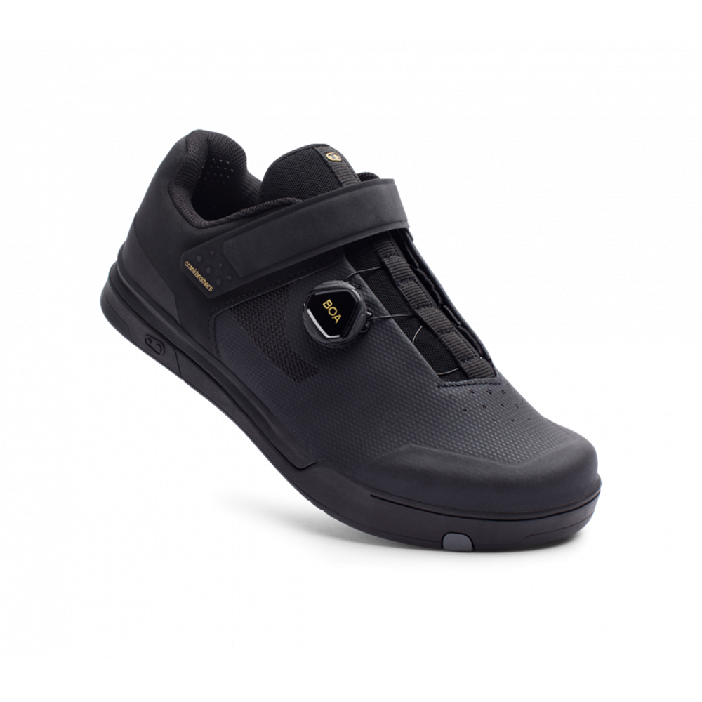 uPRISE Bikes Crank Brothers Mallet BOA MTB Shoes - Black/Gold | Price match, 365 day return s, 18-Month Warranty, Finance Available & Free UK Delivery