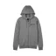 Fox Clothing Absolute Fleece Zip Men's Hoodie - Heather Graphite Grey