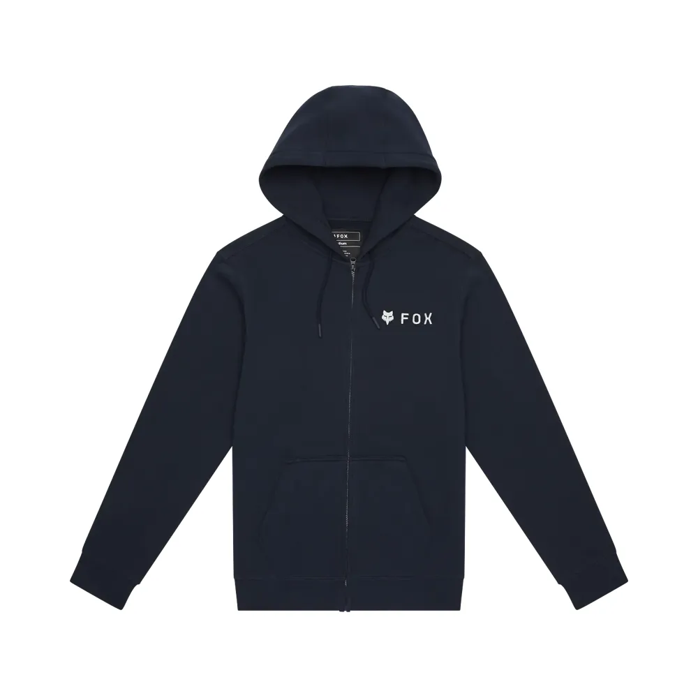 uPRISE Bikes Fox Clothing Absolute Fleece Zip Men's Hoodie - Midnight Blue | Price match, 365 day returns, 18-Month Warranty, Finance Available & Free UK Delivery