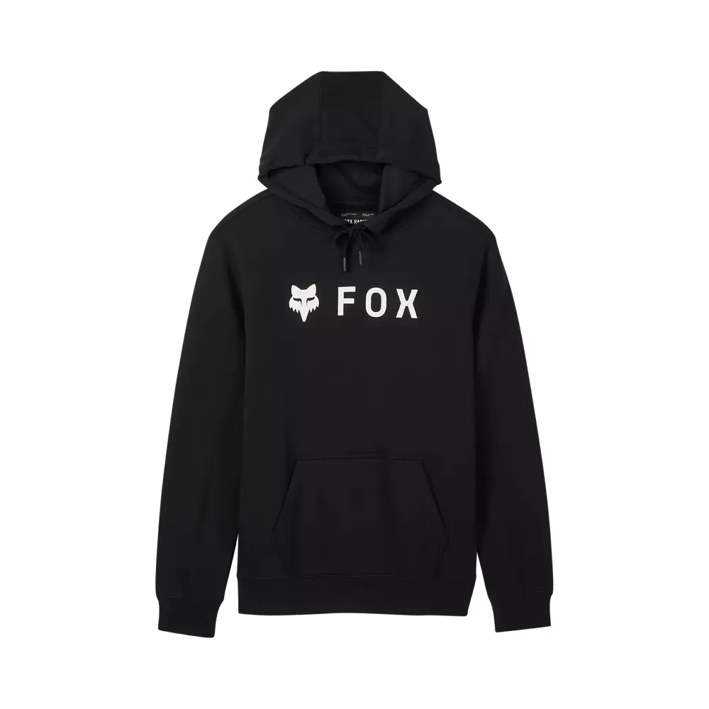 uPRISE Bikes Fox Clothing Fox Absolute Fleece Po Pullover Hoodie - Black | Price match, 365 day return s, 18-Month Warranty, Finance Available & Free UK Delivery